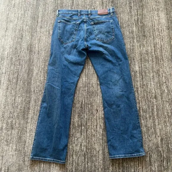 Tecovas Men's Standard Jeans, Straight Leg, Medium Blue Wash 34 x 30 - Picture 2 of 9